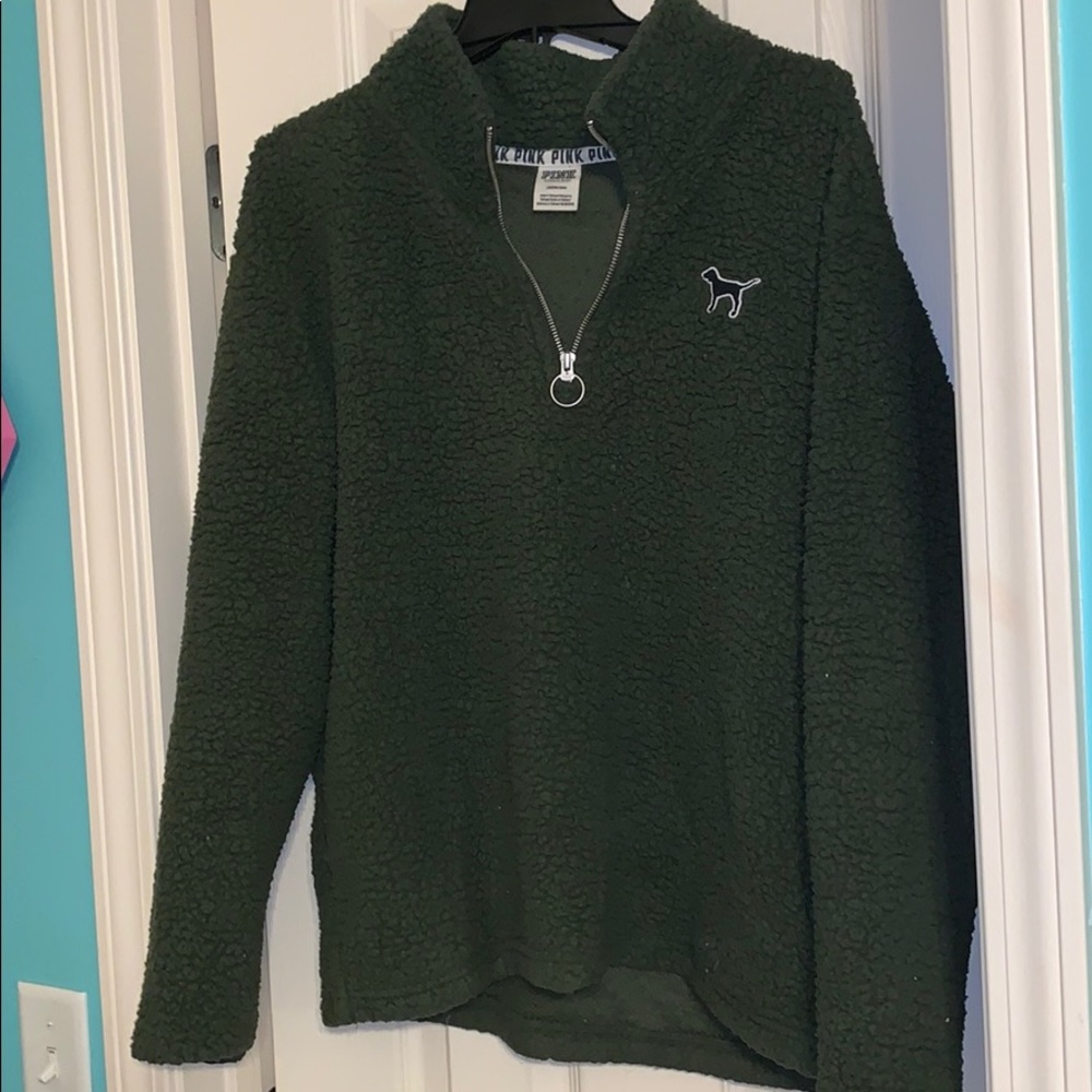PINK Fuzzy Pullover